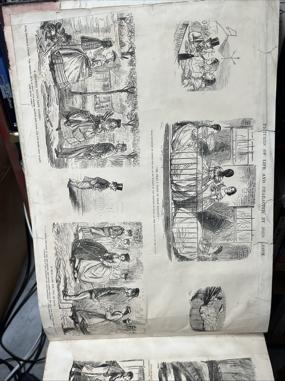 John Leech's Pictures of Life and Character from the Collection of Mr Punch 4th