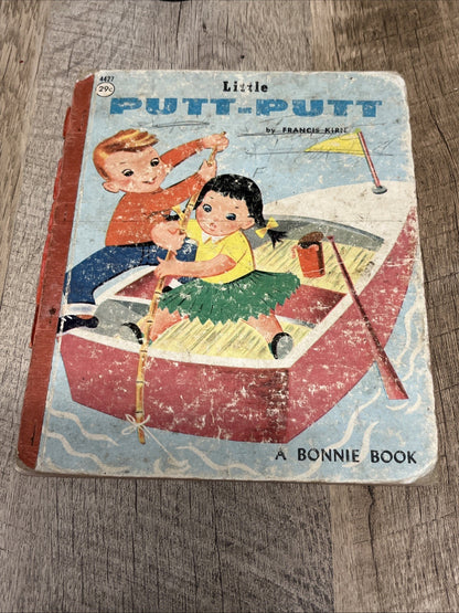 Little Putt-Putt 1960’s A Bonnie Book Samuel Lowe Children's Book
