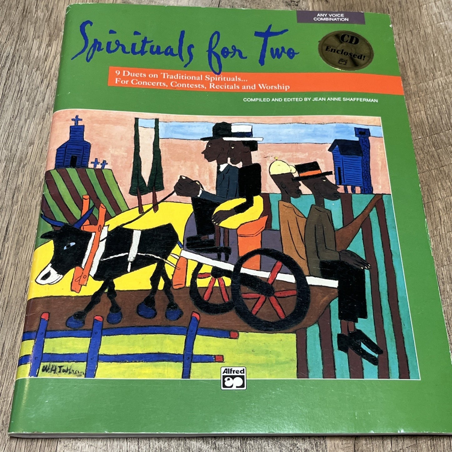 Spirituals for Two (Book  CD) - Paperback By Staff, Alfred Publishing - GOOD