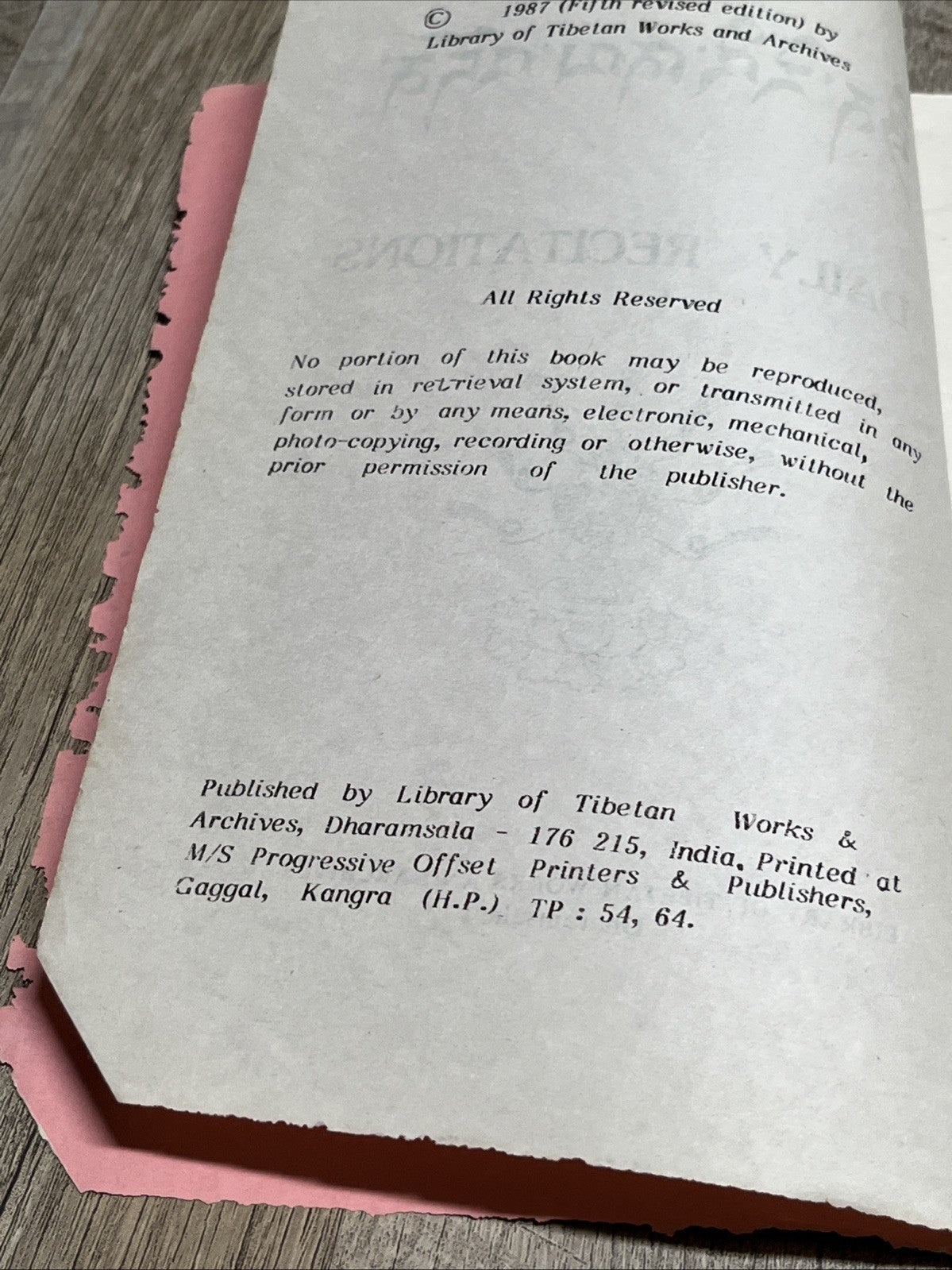 ཉིན་རེའི་ཞལ་འདོན།། Daily RecitationsLibrary of Tibetan Work & Archives