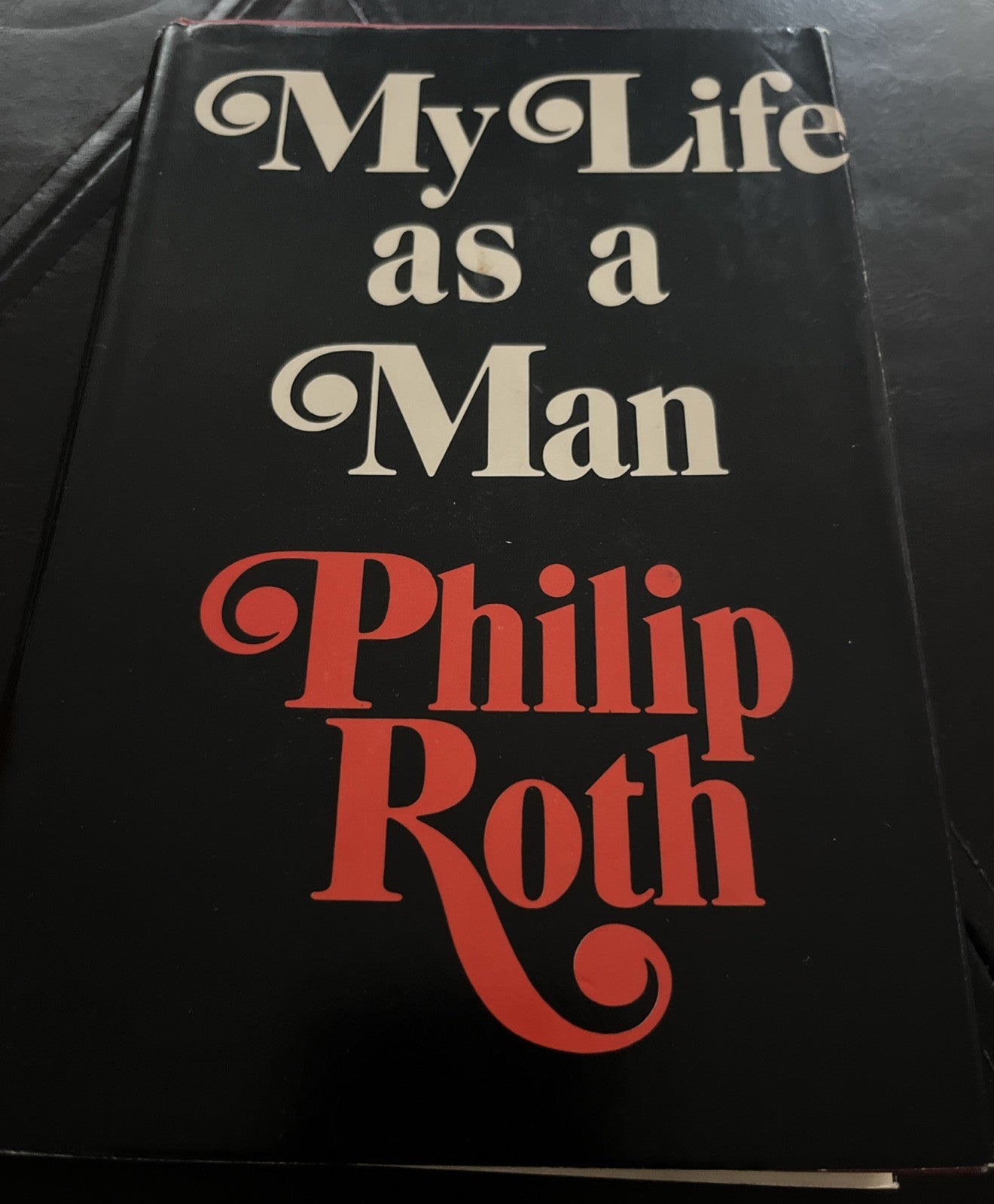 My Life As a Man by Philip Roth Hardcover