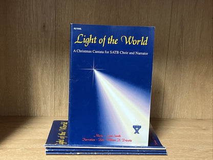 Lot of 4 Light of the World - A Christmas Cantata For SATB Choir..Songbook