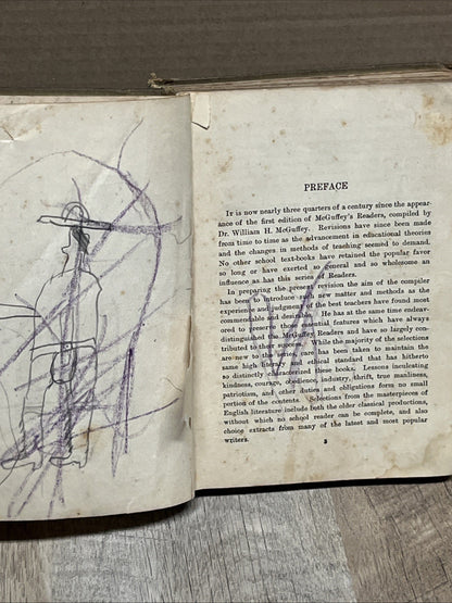 MCGUFFEY'S NEW FIFTH READER SELECTED AND ORIGINAL By William H.