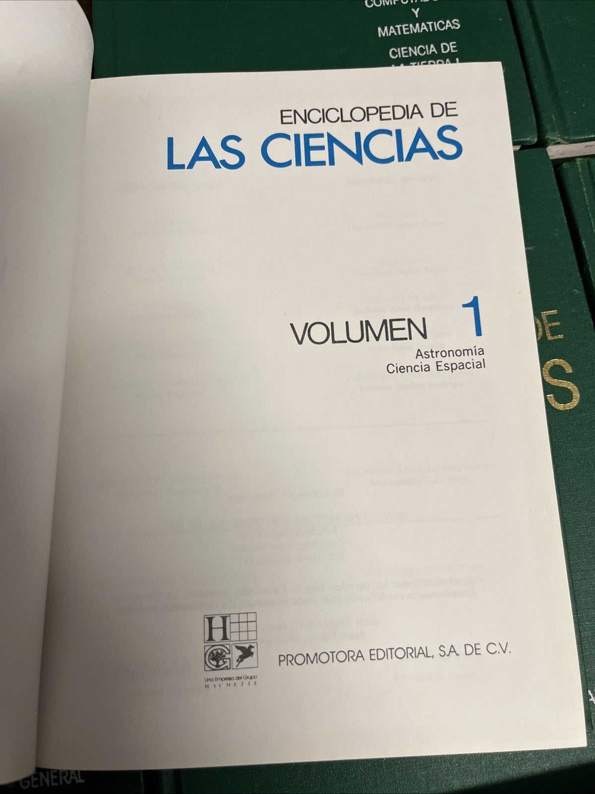 Enciclopedia De La Ciencias Tomo 1 Al 10 Promotora Editorial Grolier