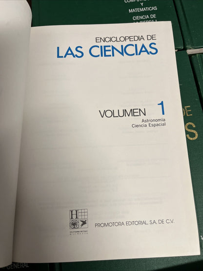 Enciclopedia De La Ciencias Tomo 1 Al 10 Promotora Editorial Grolier