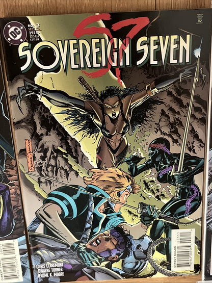 Sovereign Seven S7 DC Comic Books #1 #2 #3 #4 #5  #6 #7 #8 Clement Turner Lot 8