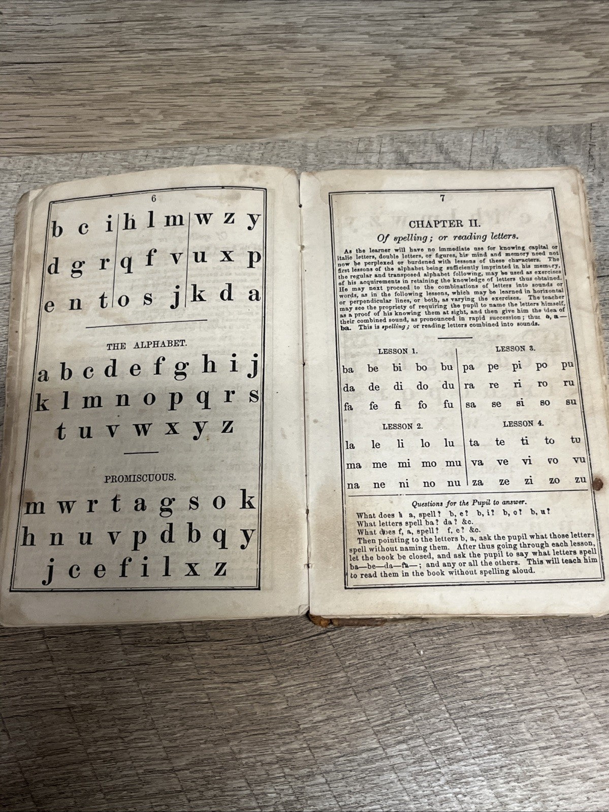 Comly’s Spelling & Reading Book with Notes For Parents &Teachers John Comly 1866