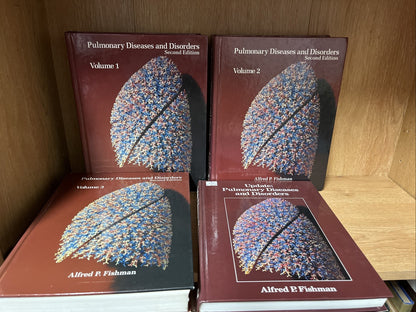 Pulmonary Diseases and Disorders, 2nd Ed, Alfred Fishman, 4 Volume Set,1988/1992