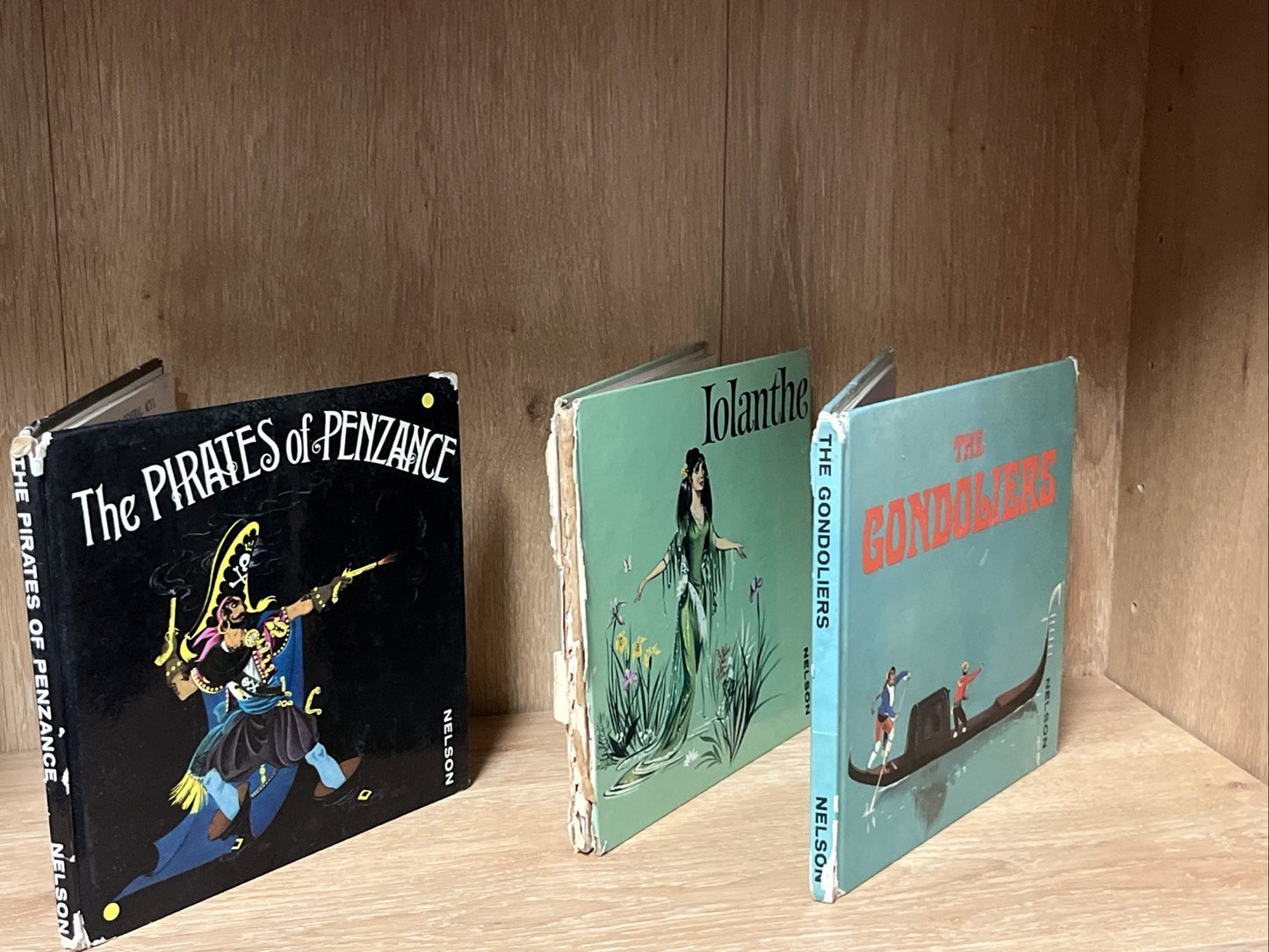 Lot of 3 The Gondoliers, Lolanthe, The Pirates..W.S. Gilbert and Arthur Sullivan