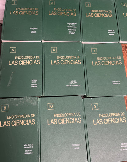 Enciclopedia De La Ciencias Tomo 1 Al 10 Promotora Editorial Grolier