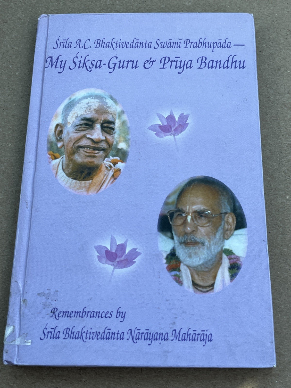 Bhaktivedanta & Bandu, My Siksa-Guru & Priya Bandhu