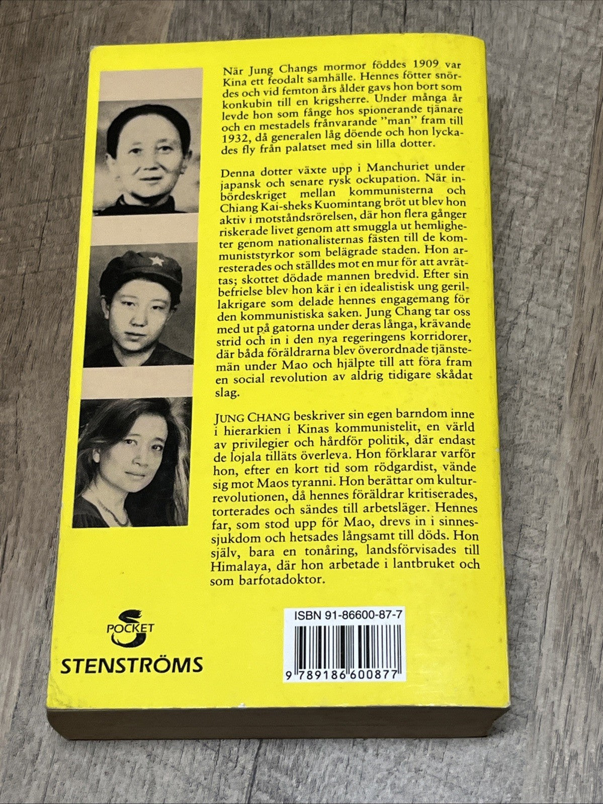 Vilda Svanar: Tre döttrar av Kina, Jung Chang, 1995