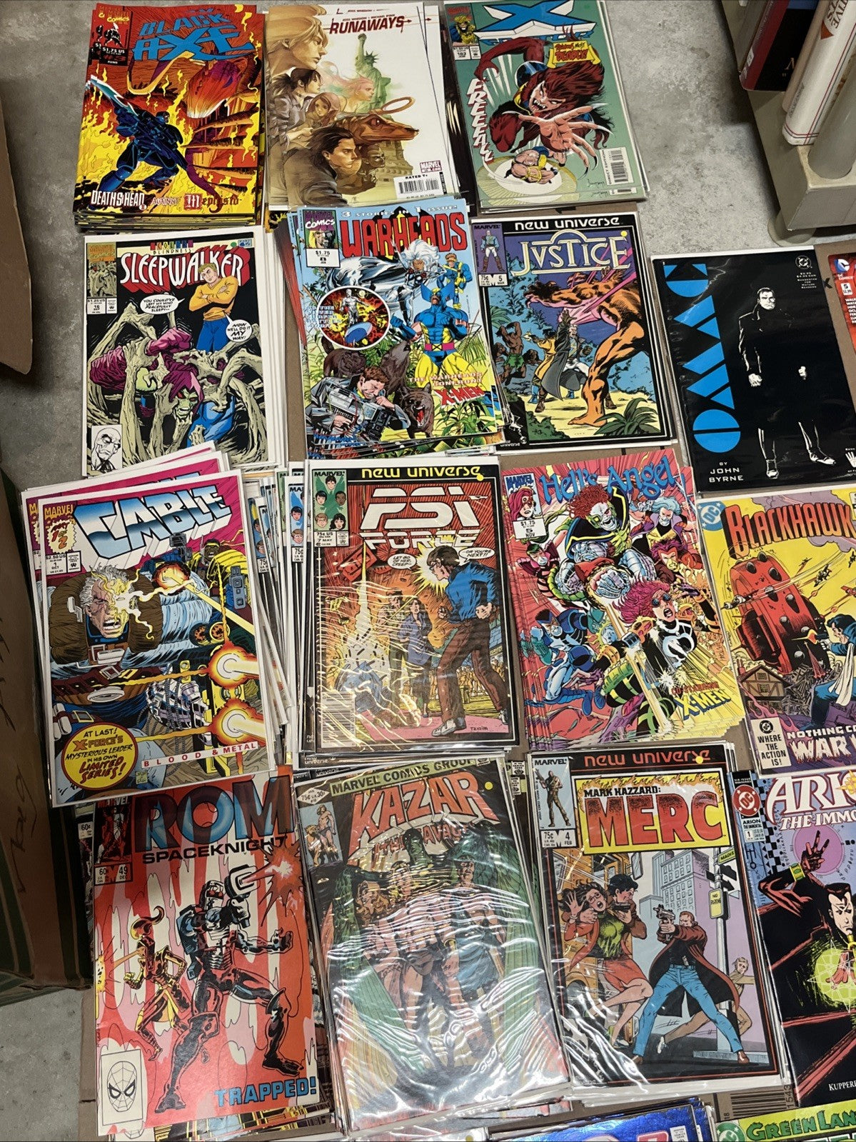Comic Book Mystery Lot 48 Mixed Marvel DC VF+/NM No Duplicates Bulk