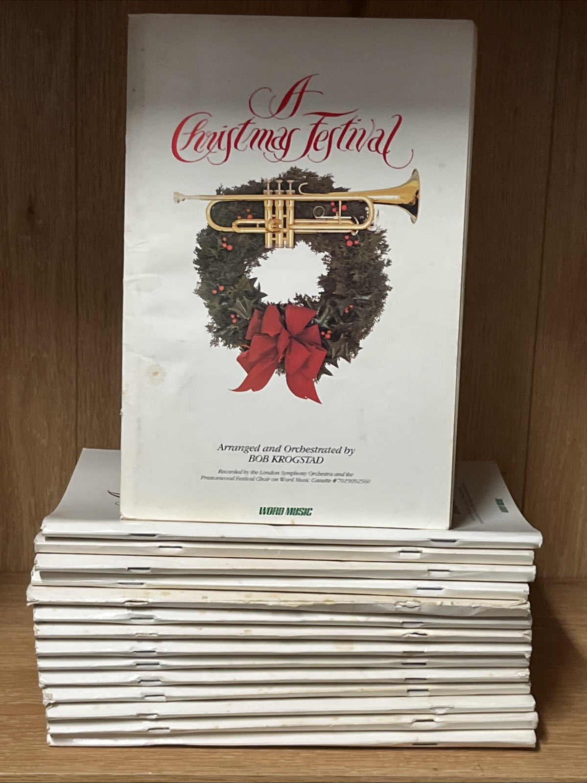 A Christmas Festival By Bob Krogstad LOT OF 14