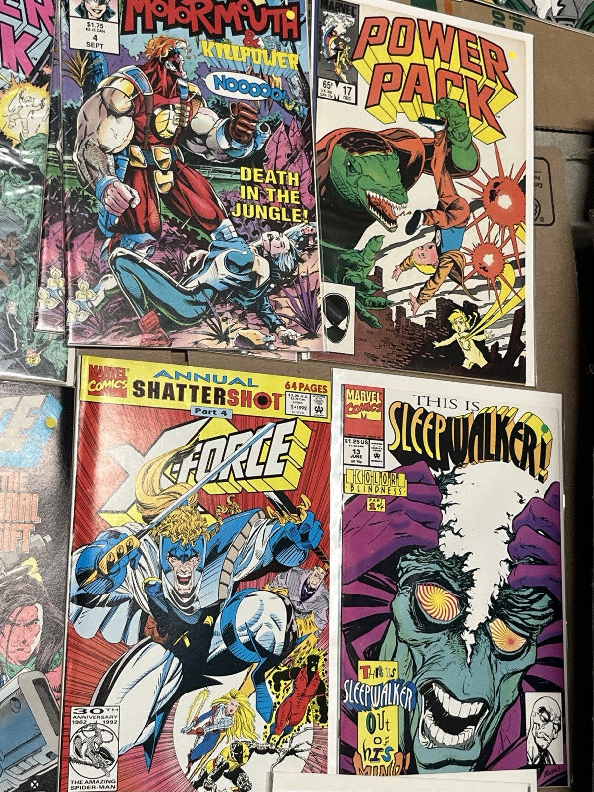 Marvel COMICS BOOK LOT 45 Mixed Marvel Books Punisher DC No Dup Bulk