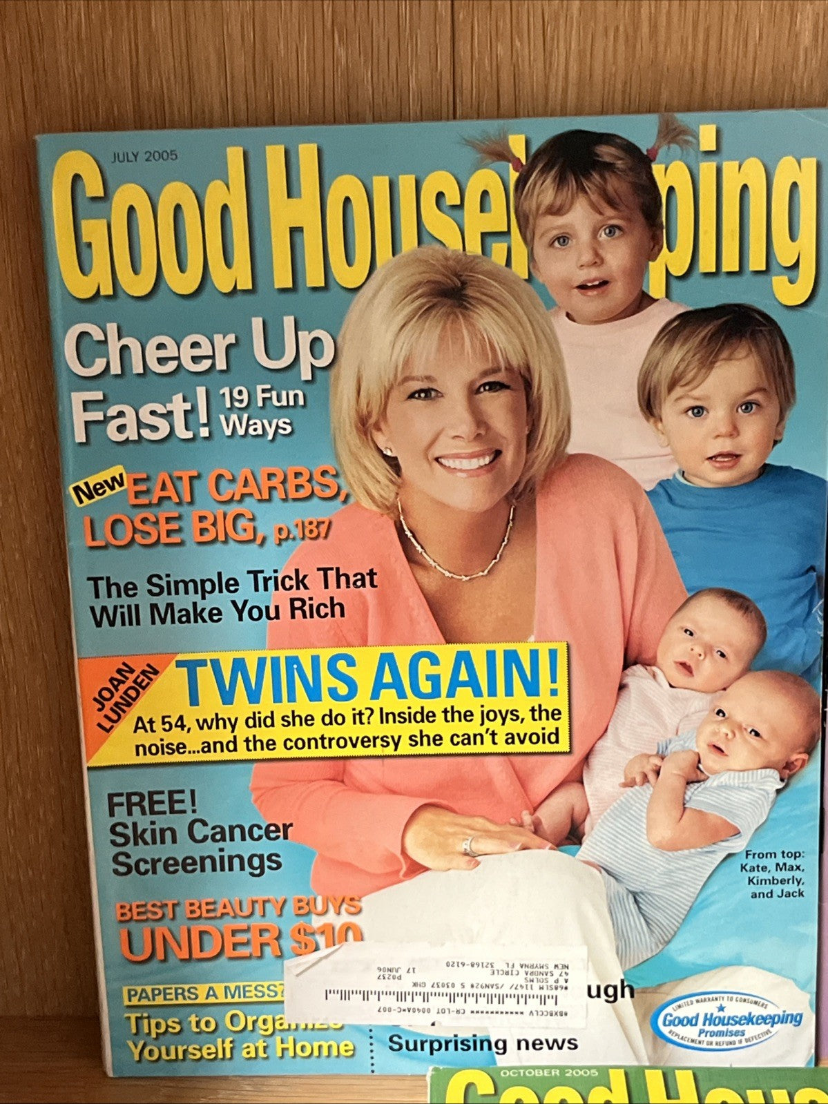 Lot of 6 Good Housekeeping | Single | Slim Fast Issue | Cooking Light | Magazine