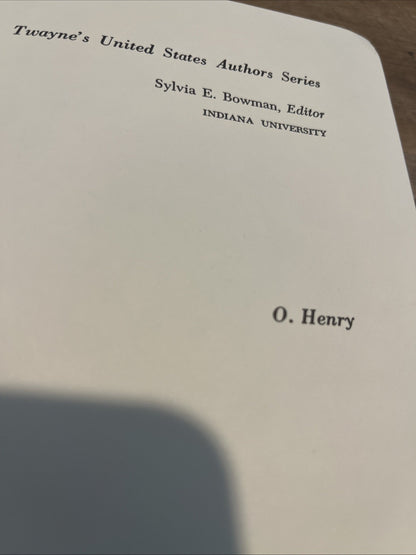 O. Henry ( William Sydney Porter) by Eugene Current-Garcia (1965, Hardcover)VG+