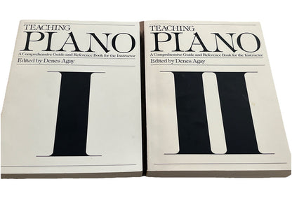 Teaching PIANO A Comprehensive Guide & Reference Book For The Instructor Vol 1&2