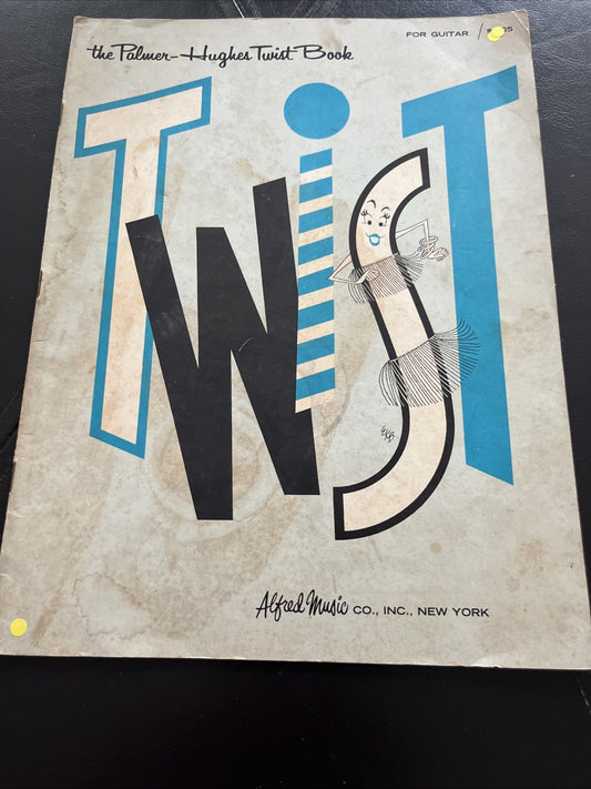 The Palmer-Hughes Twist Book for Guitar, Acceptable Condition