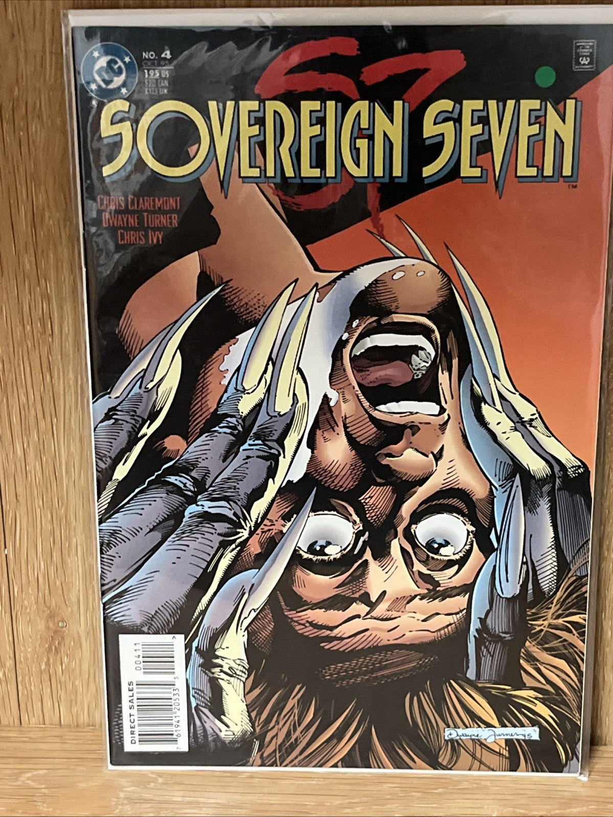 Sovereign Seven S7 DC Comic Books #1 #2 #3 #4 1995 Lot of 4