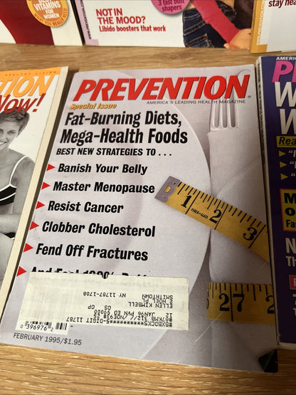 Prevention Magazine Lot of 22 From 1995 To 2007