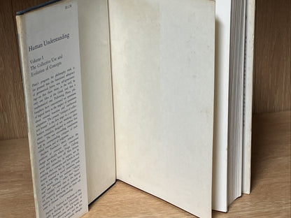 Stephen Toulmin / Human Understanding Vol I The Collective Use and Evolution 1st