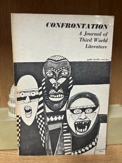 CONFRONTATION 1st Edition 1971 vol. 1 No 2: A Journal of Third world Literature