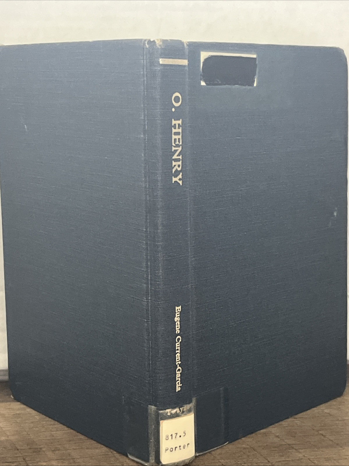 O. Henry ( William Sydney Porter) by Eugene Current-Garcia (1965, Hardcover)VG+