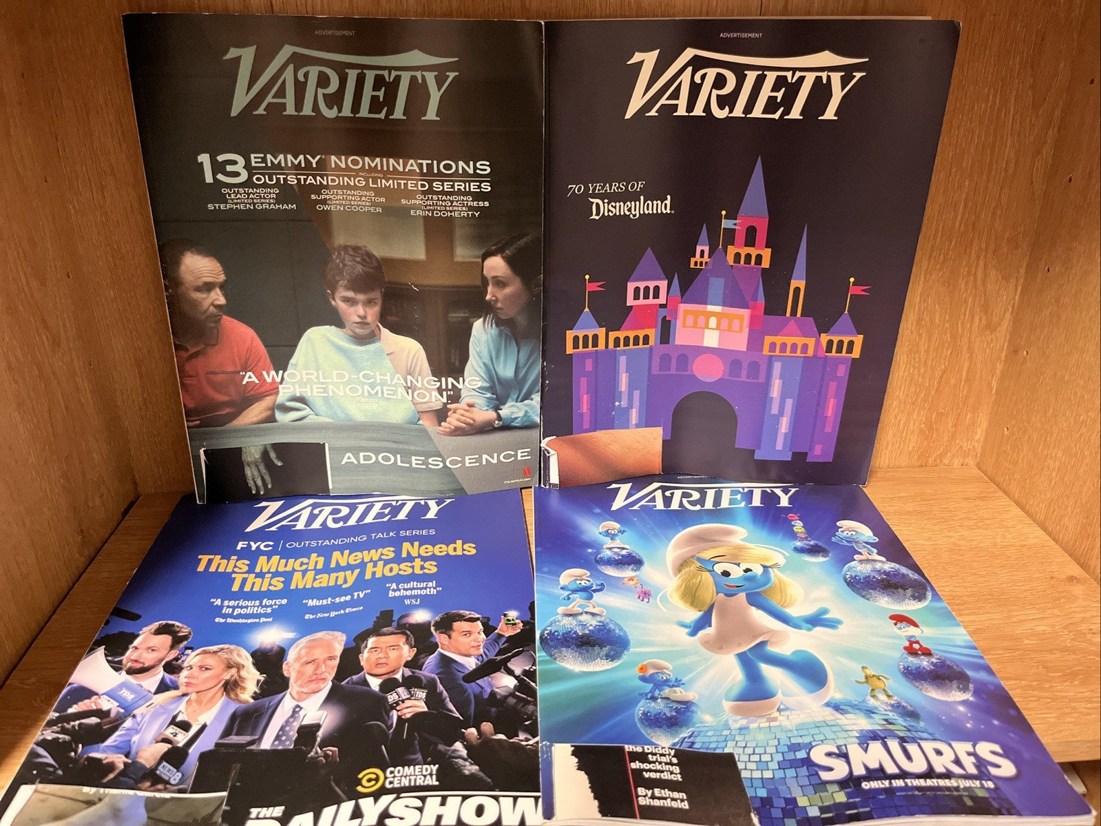 Variety Magazine Lot of 4 ( 2025/June-July)