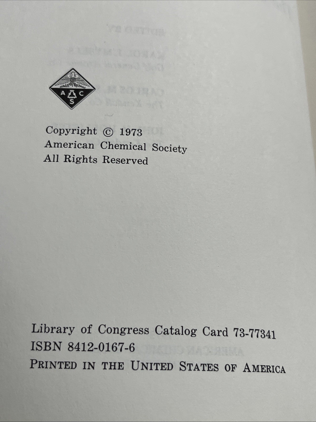 Twenty Years of Colloid and Surface Chemistry: The Kendall Award Addresses 1973