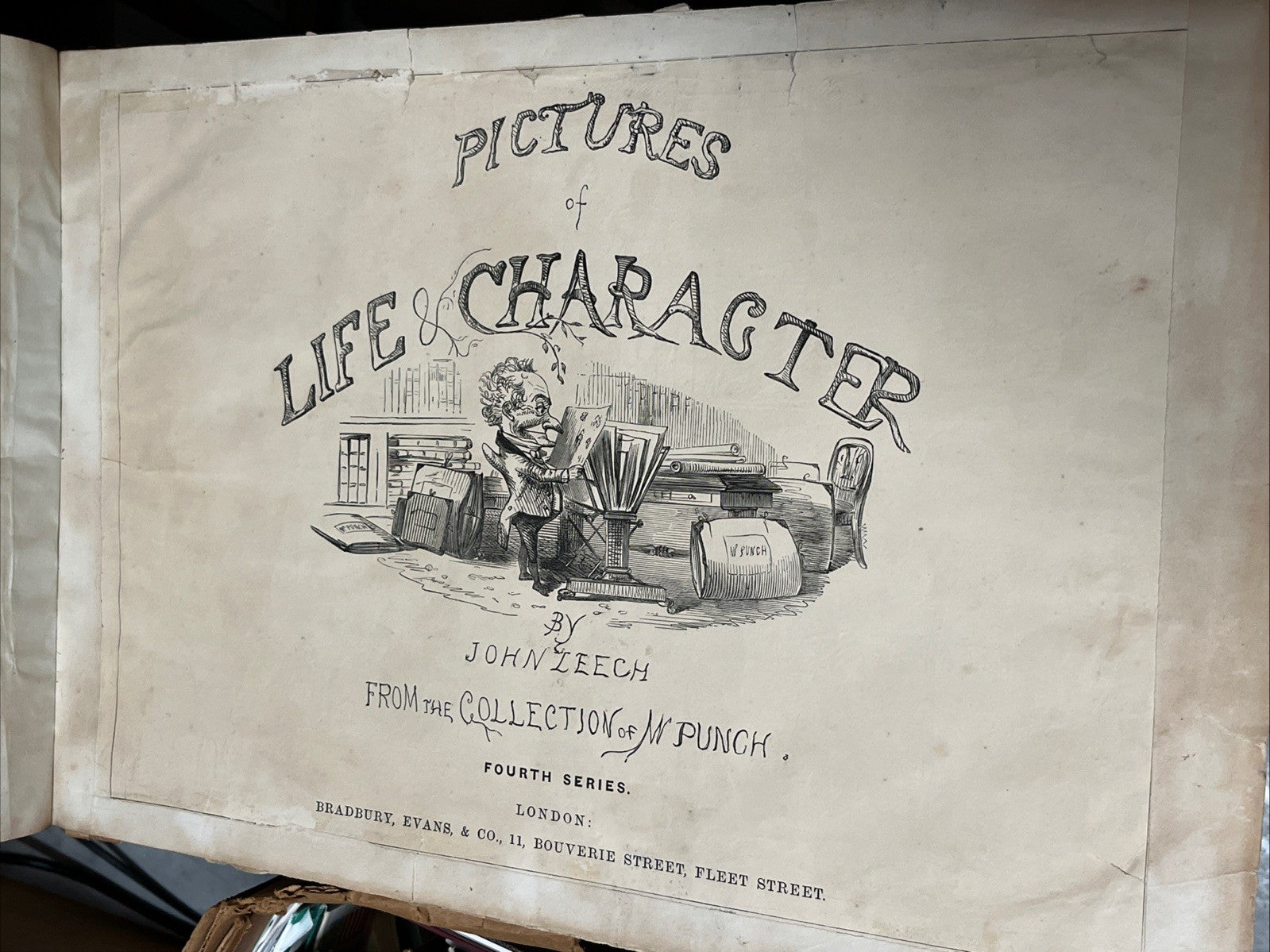 John Leech's Pictures of Life and Character from the Collection of Mr Punch 4th