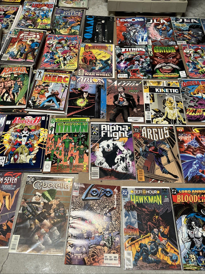 Comic Book Mystery Lot 48 Mixed Marvel DC VF+/NM No Duplicates Bulk