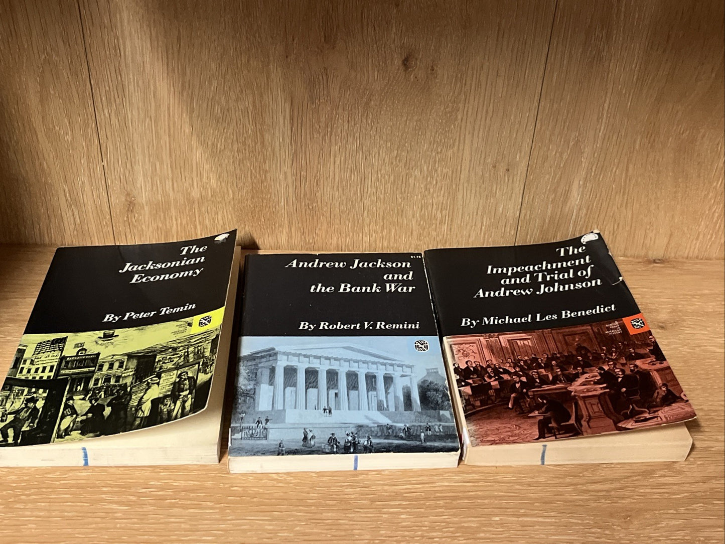 Andrew Jackson & Andrew Johnson : Norton Essays in American History 1967| 69 |73
