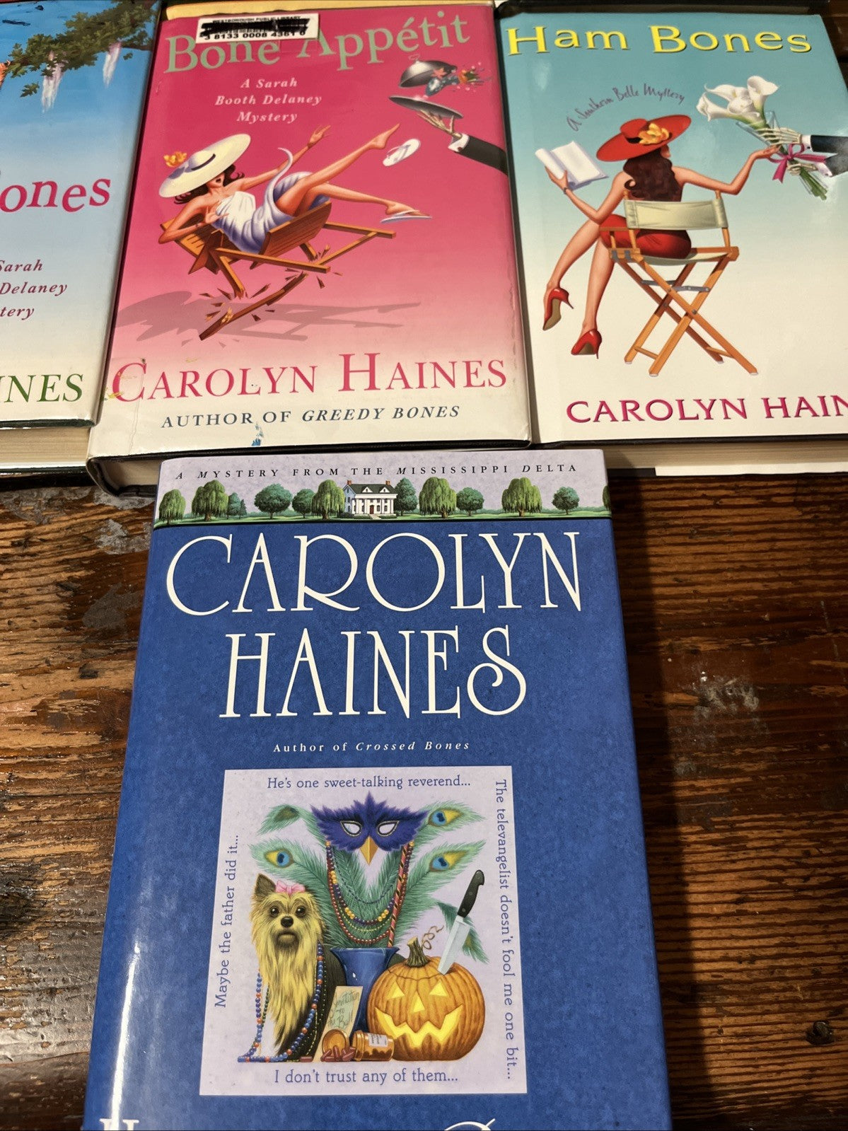 carolyn haines books Lot of 7 sarah delaney & A Southern Belle Mystery