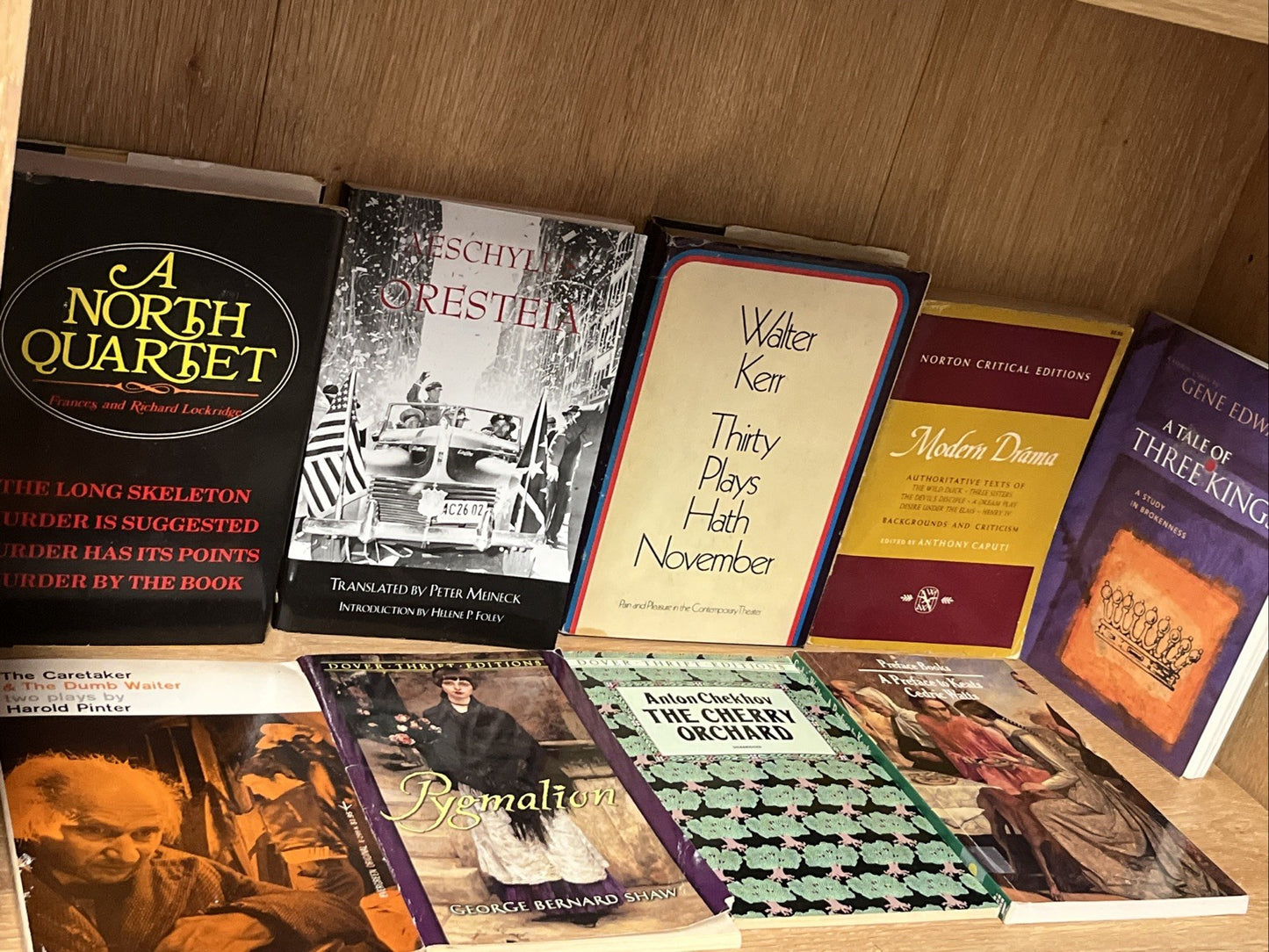 Collections of 9 Plays, Theatre, Harold Pinter, Edward, Walter Kerr, B. Shaw Etc