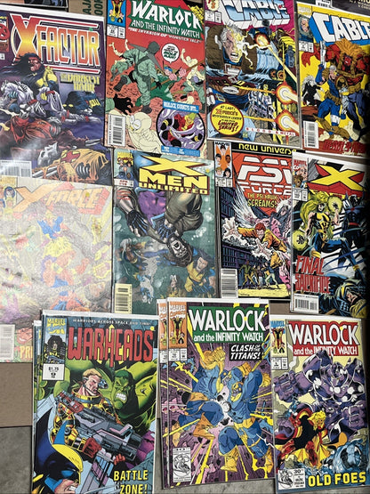 50 Comic Books lot -MARVEL DC, The Punisher 2099 From Comic Book Store