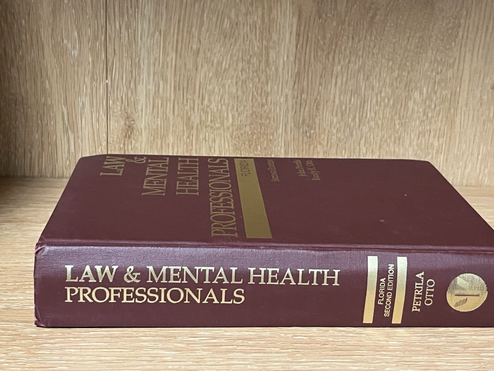 Law and Mental Health Professionals Florida 2nd Edition John Petrila & Randy K