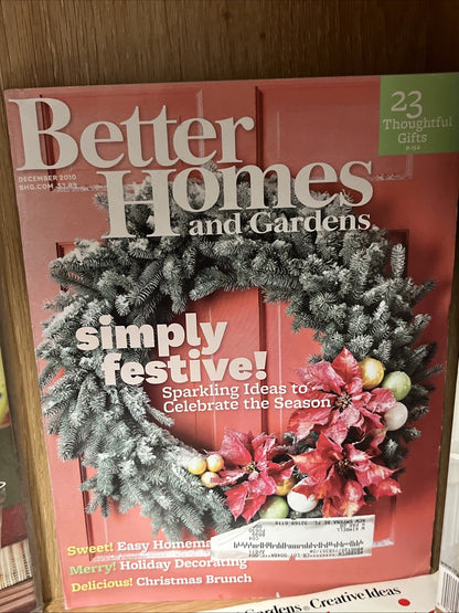 Vtg Lot of 7 Issues Better Homes and Gardens Magazines 1970s/80s Crafts Recipes