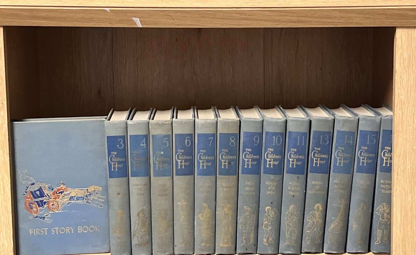 The Children's Hour Story Books 1-16  Missing Volume 2 & 12 ( 1953 -  14 Volume)