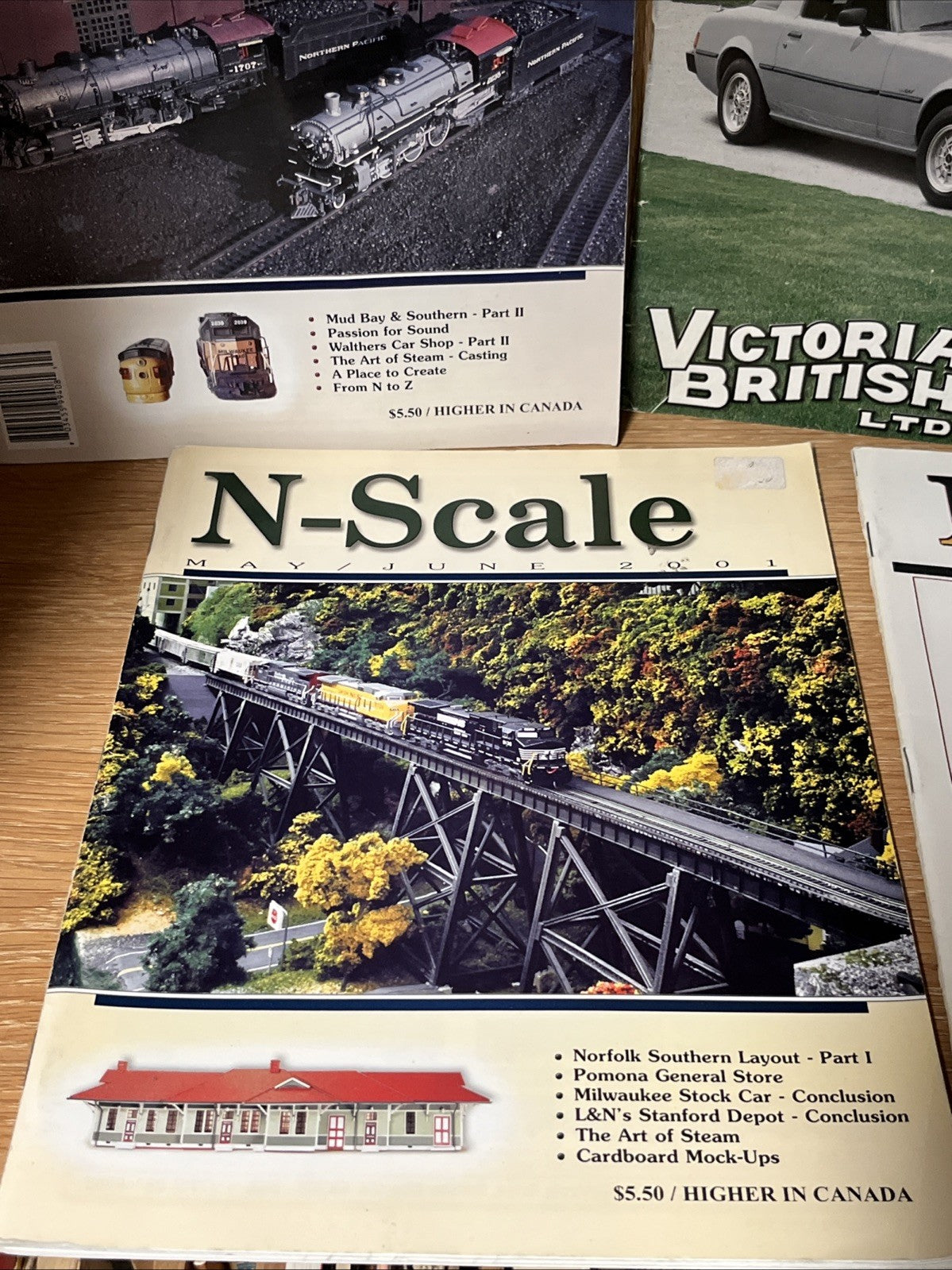 5x Popular Mechanics 20 Bold Idea, N-Scale, Catalog Of Accessorie Parts For RX-7