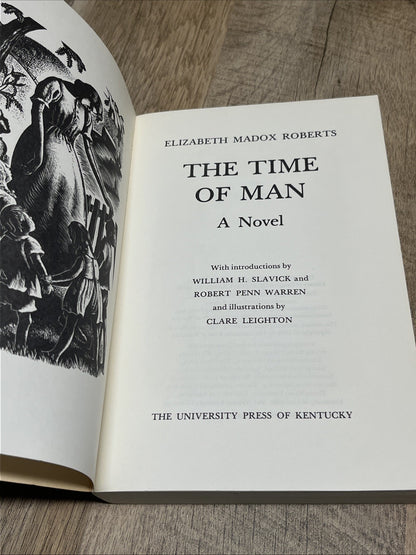 The Time of Man Elizabeth Madox Roberts 1982 Paperback