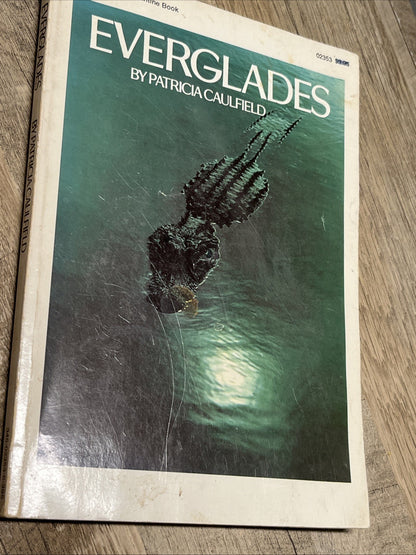 Everglades book 1971 first printing Sierra Club by Patricia Caulfield