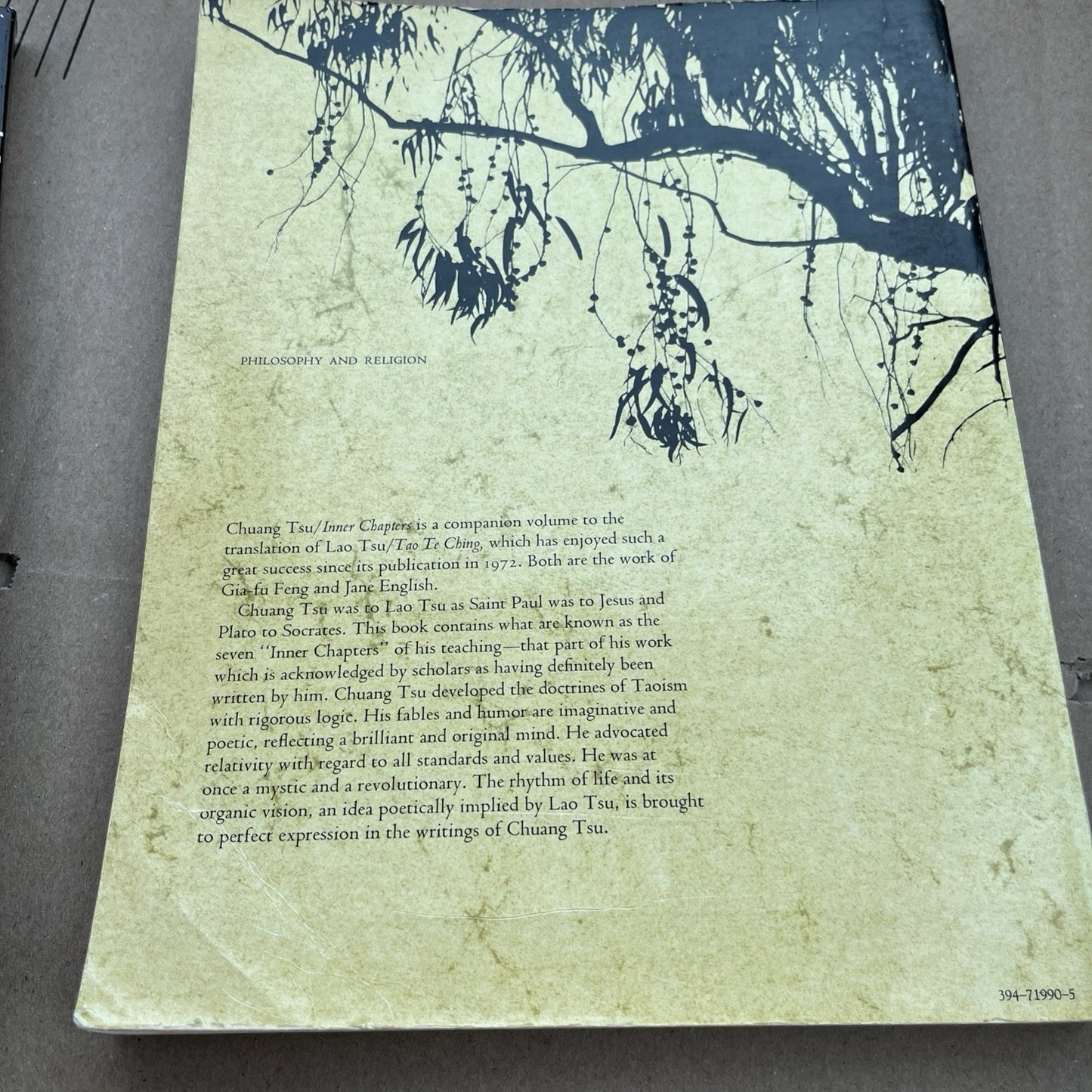 chuang tzu : The Inner Chapters by Chuang-Tzu