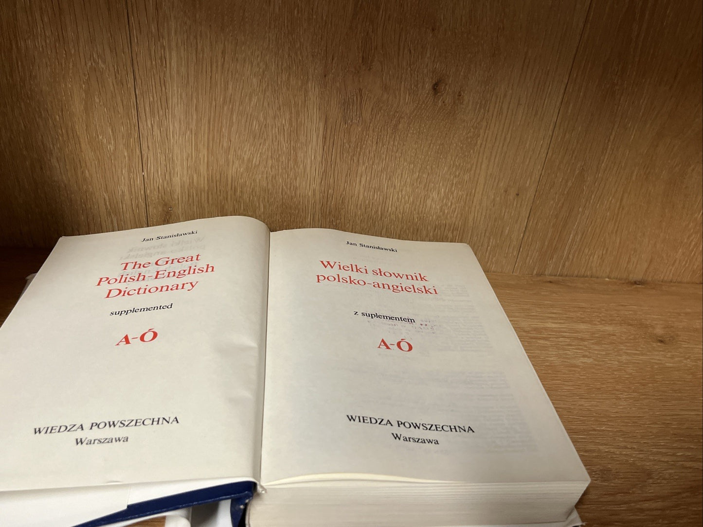 Wielki słownik angielsko-polski  ( The Great English-Polish Dictionary) Lot Of 3