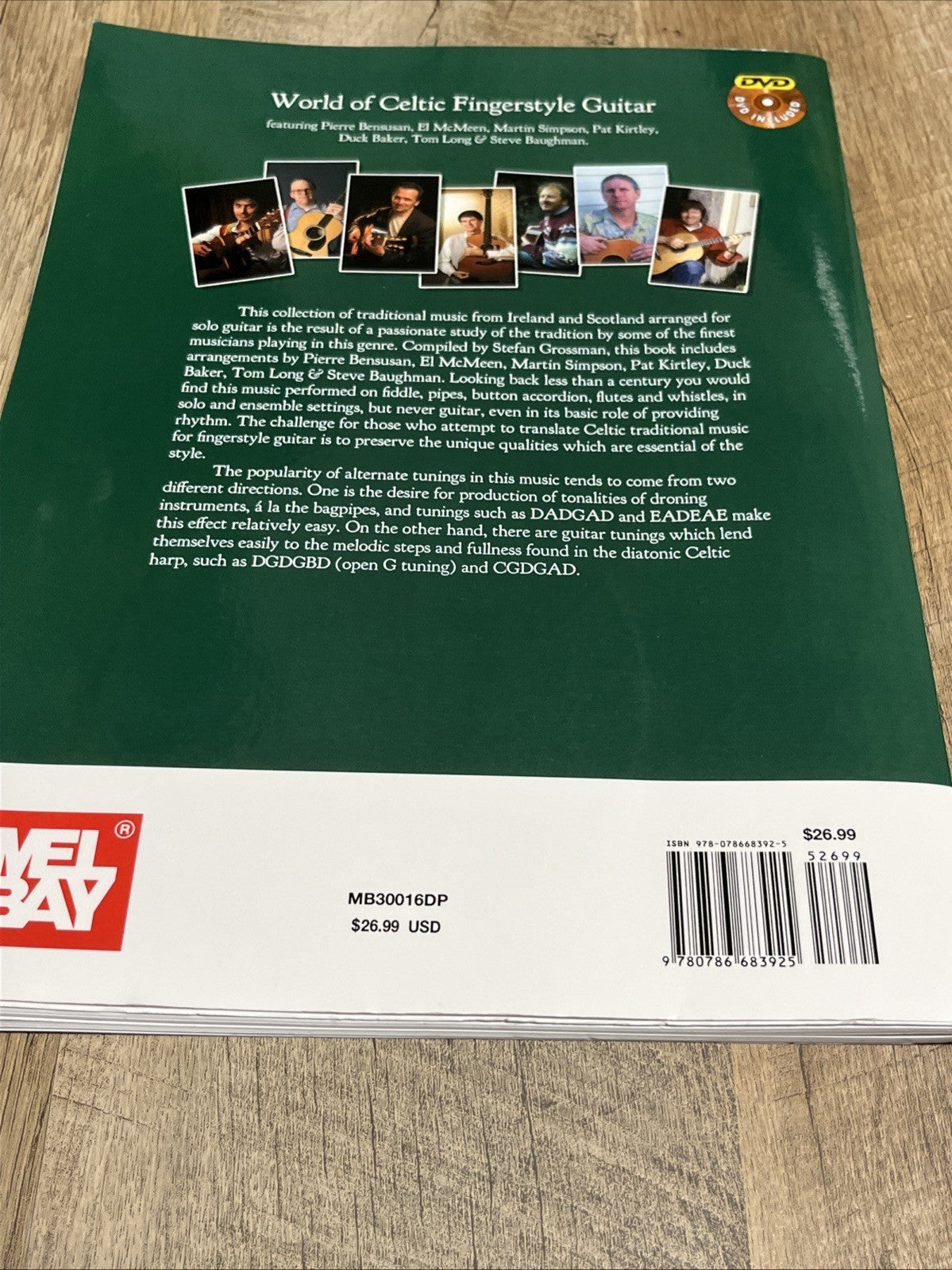 World of Celtic Fingerstyle Guitar Book & DVD Set by Stefan Grossman