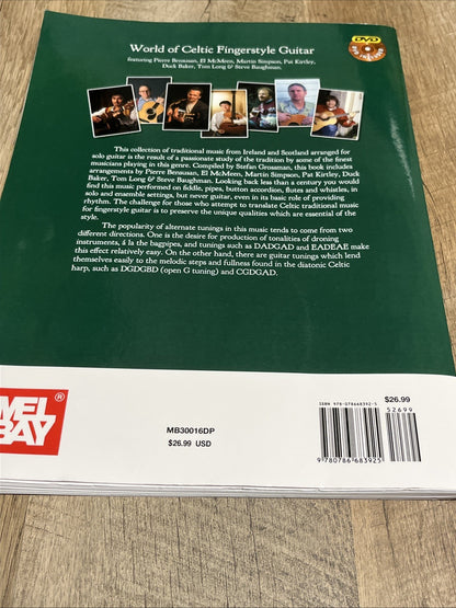 World of Celtic Fingerstyle Guitar Book & DVD Set by Stefan Grossman