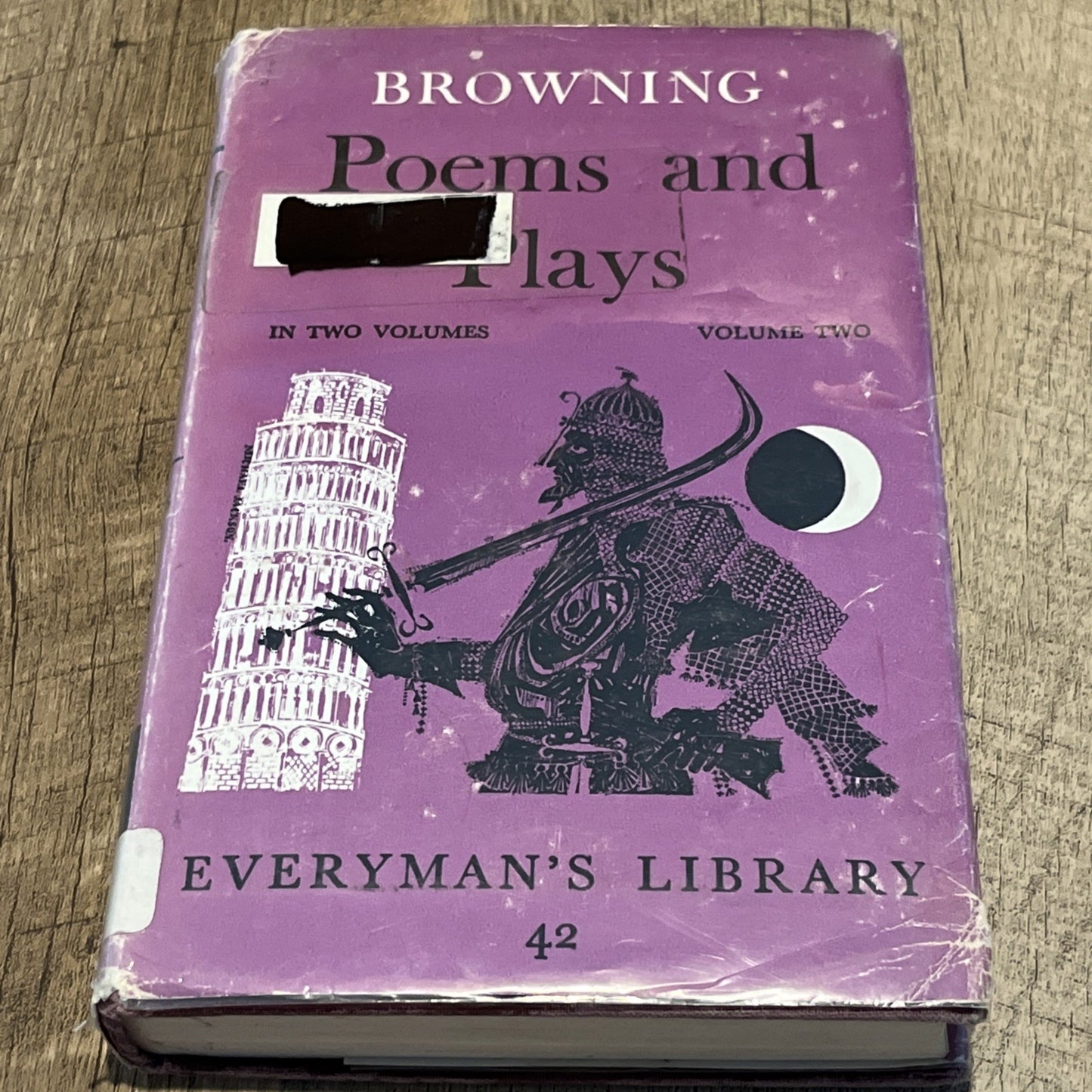 Robert Browning Poems and Plays Vol 2 : 1844-1864, Everyman's Library , 1967