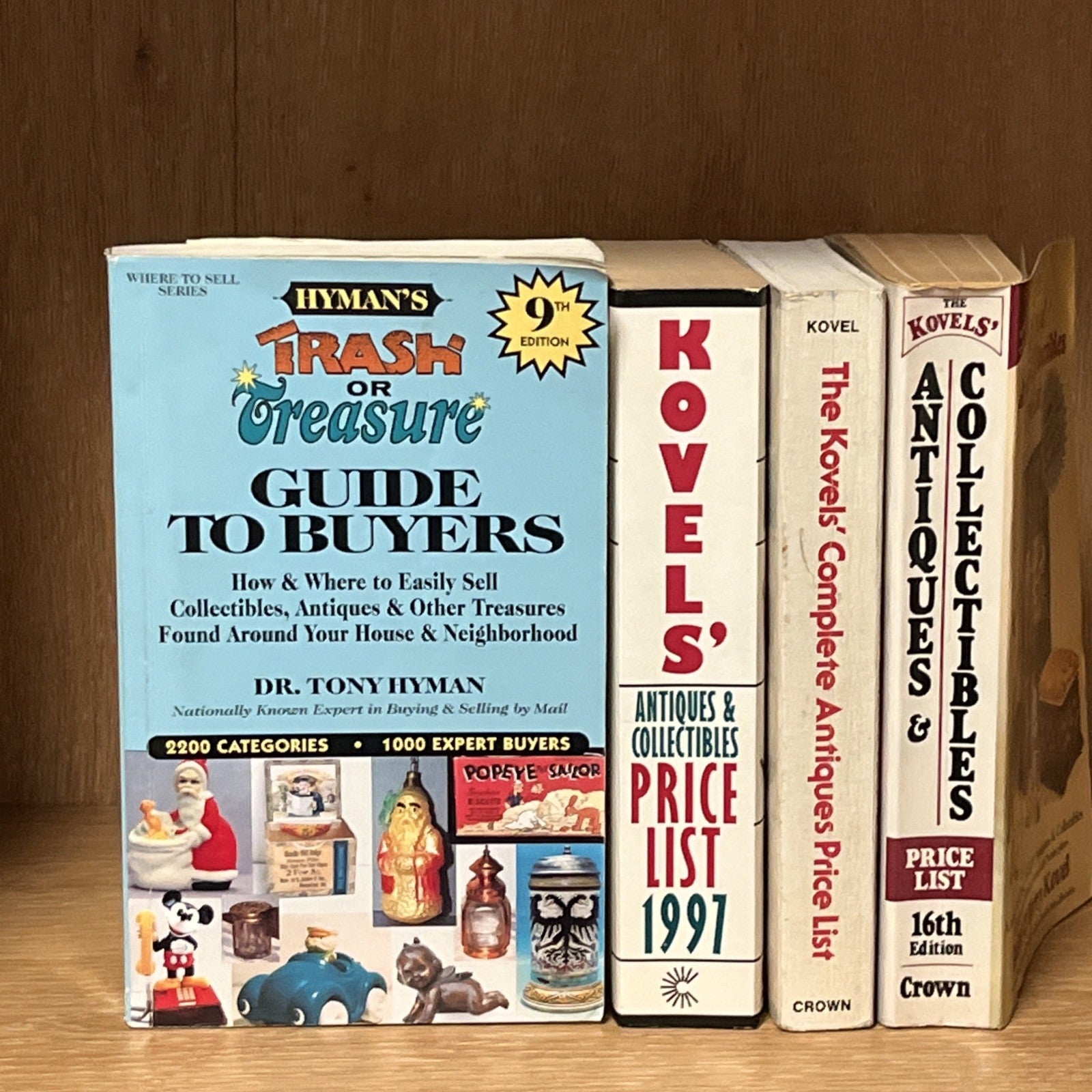 Kovels' Antiques & Collectibles Price List  Hyman’s Trash Or Treasure Book Lot 5