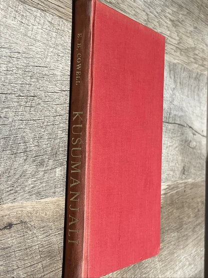 The Kusumanjali or Hindu Proof of The Existence of A Supreme Be Udayana Acharya