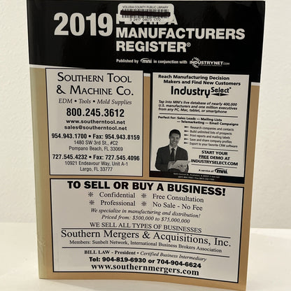 2019 Florida Manufacturers Register Mni